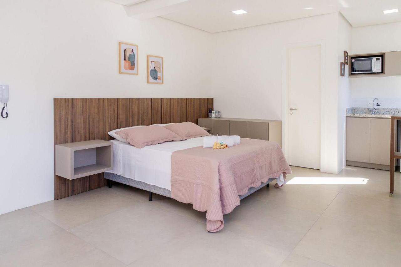 LOCAR-IN GRAMADO Flat Centro a 600 m da Rua Coberta Apartment Bagian luar foto