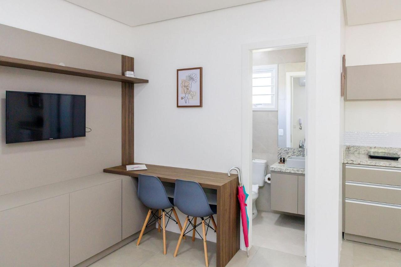 LOCAR-IN GRAMADO Flat Centro a 600 m da Rua Coberta Apartment Bagian luar foto